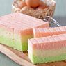 Resep Bolu Pelangi Kukus Santan yang Empuk