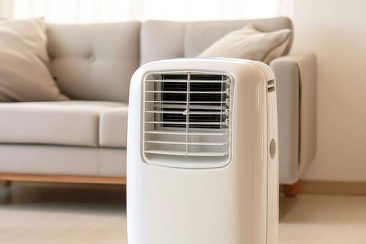 Ilustrasi AC portable.