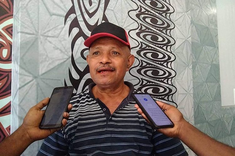 Wakil Ketua Dewan Aliansi Masyarakat Adat Nusantara (AMAN) Daerah (Damanda) Jayapura Amos Soumilena