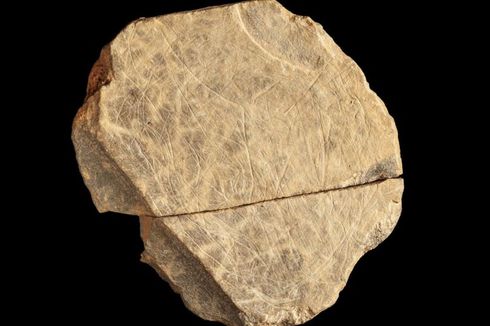 Diukur di Batu, Ini Karya Seni Tertua Inggris Berusia 23.000 Tahun
