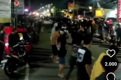 Viral, Video Balap Liar di Jalan Soekarno-Hatta Malang Dibubarkan Polisi, Warga Berhamburan