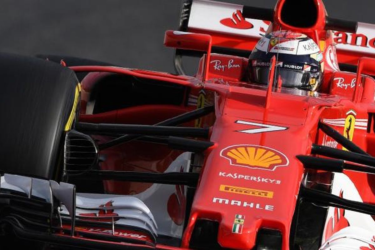 Kimi Raikkonen kuasai tes pramusim di hari kedua.