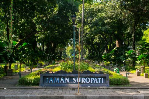 Wisata Hijau Jakarta, Taman Suropati yang Rimbun di Jantung Ibu Kota