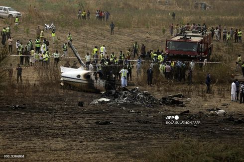 Pesawat Militer Nigeria Jatuh, Semua Penumpang Tewas