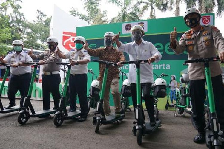 Kemenhub resmikan layanan Grabwheeels