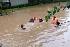 Bermain di Danau Taman Maja Saat Hujan Deras, Seorang Remaja Tewas Tenggelam