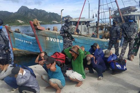 2 Kapal Vietnam Ditangkap Saat Mencuri Ikan di Laut Natuna