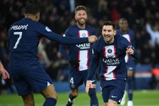 Hasil PSG Vs Nantes 4-2: Messi Capai 1.000, Mbappe Tersubur Paris