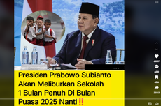 Beredar Narasi Libur Sekolah 1 Bulan Selama Puasa 2025, Bagaimana Faktanya?