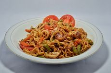 Resep Mi Goreng Tuna Jamur, Pakai Mi Instan