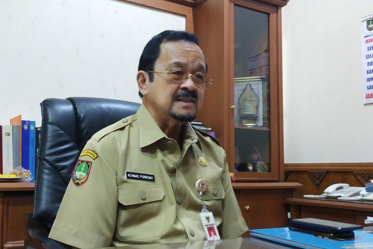 Wakil Wali Kota Surakarta yang ditugaskan sebagai bakal calon Wali Kota dari DPC PDI-P Kota Surakarta, Achmad Purnomo ditemui di Solo, Jawa Tengah, Senin (13/1/2020).