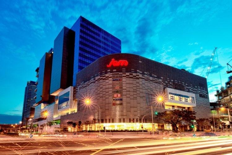 Pusat perbelanjaan JEM yang berada di Jurong, Singapura Barat