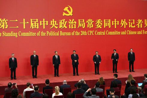 Daftar Pucuk Pimpinan Terbaru Partai Komunis China