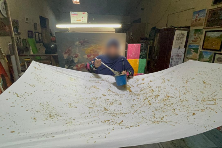 Membangun Asa Penyintas Disabilitas Mental di Solo Lewat Batik Ciprat