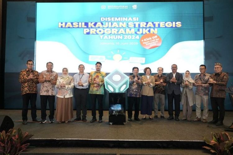 Badan Penyelenggara Jaminan Sosial (BPJS) Kesehatan meluncurkan Open Call for Research Proposal Tahun 2025 di Jakarta, Senin (16/6/2025). 