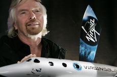 Pesawat Penumpang Ruang Angkasa Virgin Galactic Jatuh Saat Uji Coba
