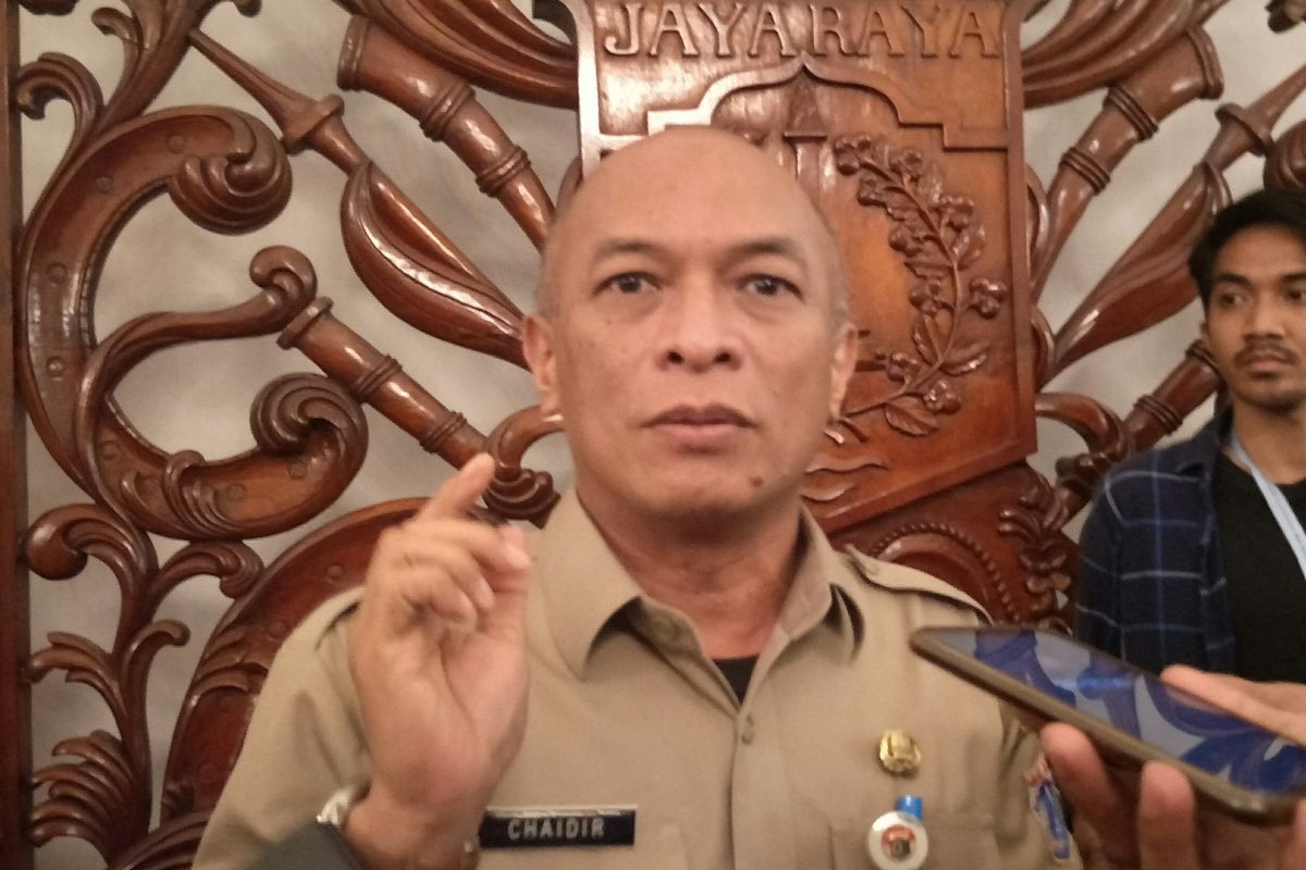 Kepala BKD Jakarta Chaidir di Balai Kota DKI Jakarta, Senin (16/12/2019).