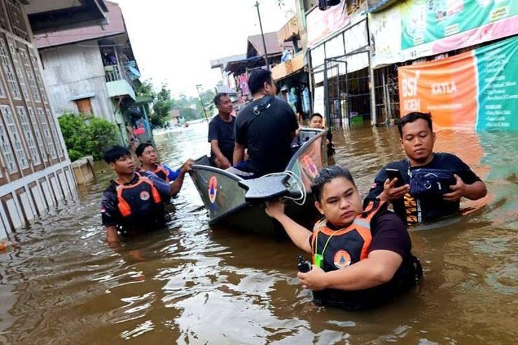 Prediksi Cuaca Ekstrem di Kalteng Sepekan ke Depan, Waspada Banjir hingga Longsor