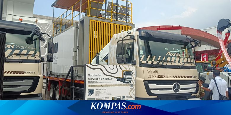 Kontainer Portable Mercedes-Benz Axor Buatan Delima Mandiri