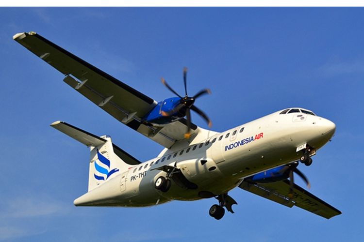 Pesawat ATR milik Indonesia Air