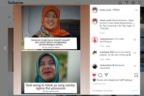 Viral, Foto Wajah Wagub Lampung Disebut Mirip Bu Tejo di Film 