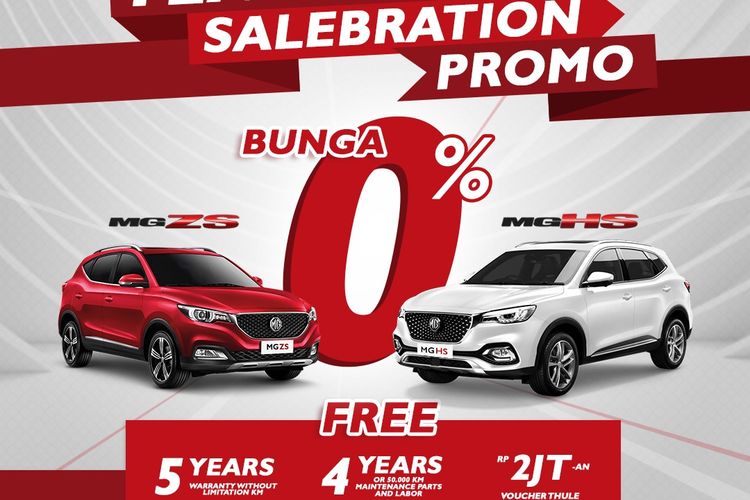 Promo MG jelang akhir tahun.