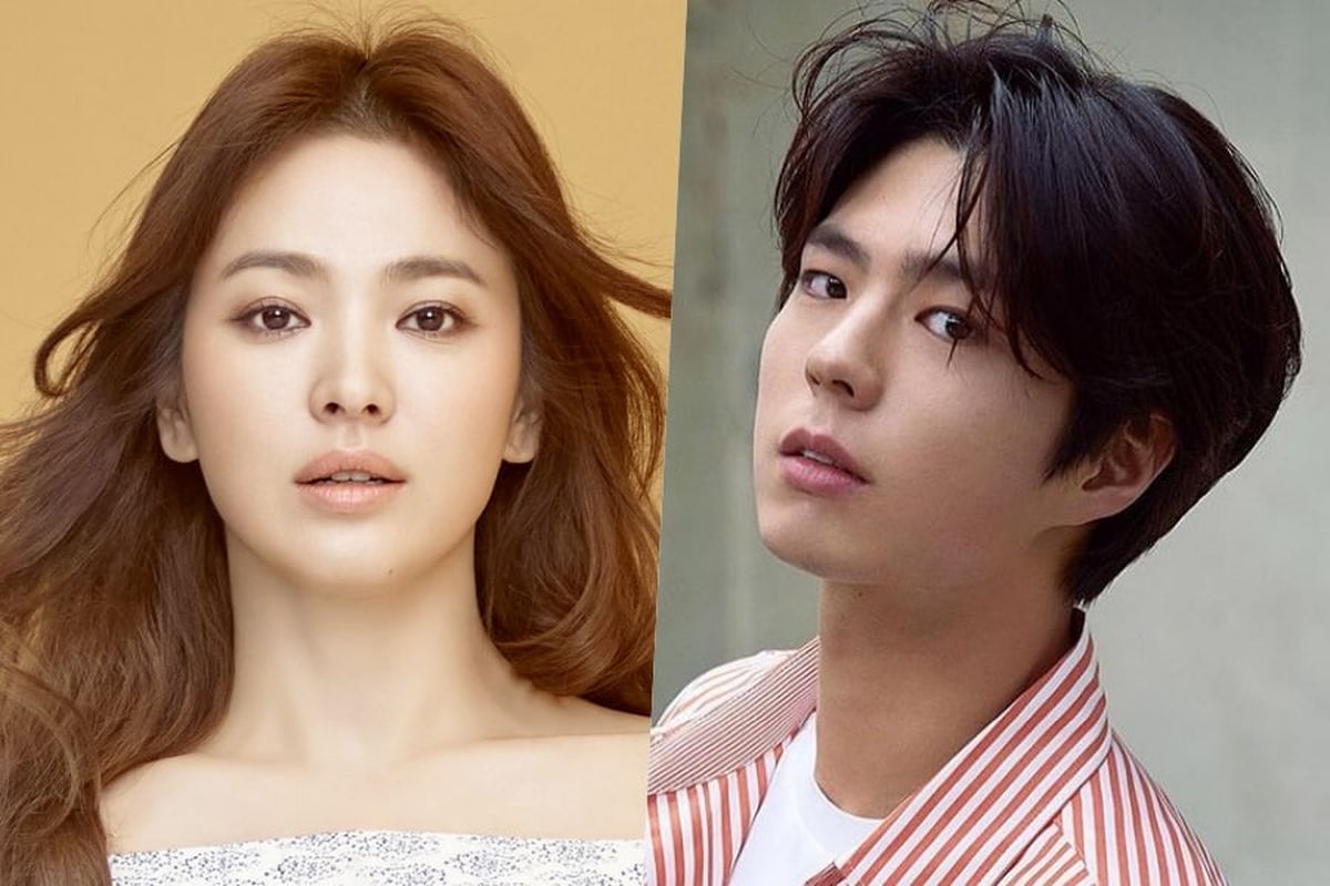 Bintang drama Korea Song Hye Kyo (kiri) dan Park Bo Gum akan membintangi drama bertajuk Boyfriend.