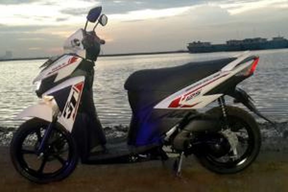 Yamaha All-New Soul GT, salah satu senjata yang akan dipakai Yamaha merebut tahta skutik di Indonesia.