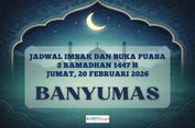 Jadwal Imsak dan Buka Puasa Kabupaten Banyumas Hari Ini, 20 Februari 2026