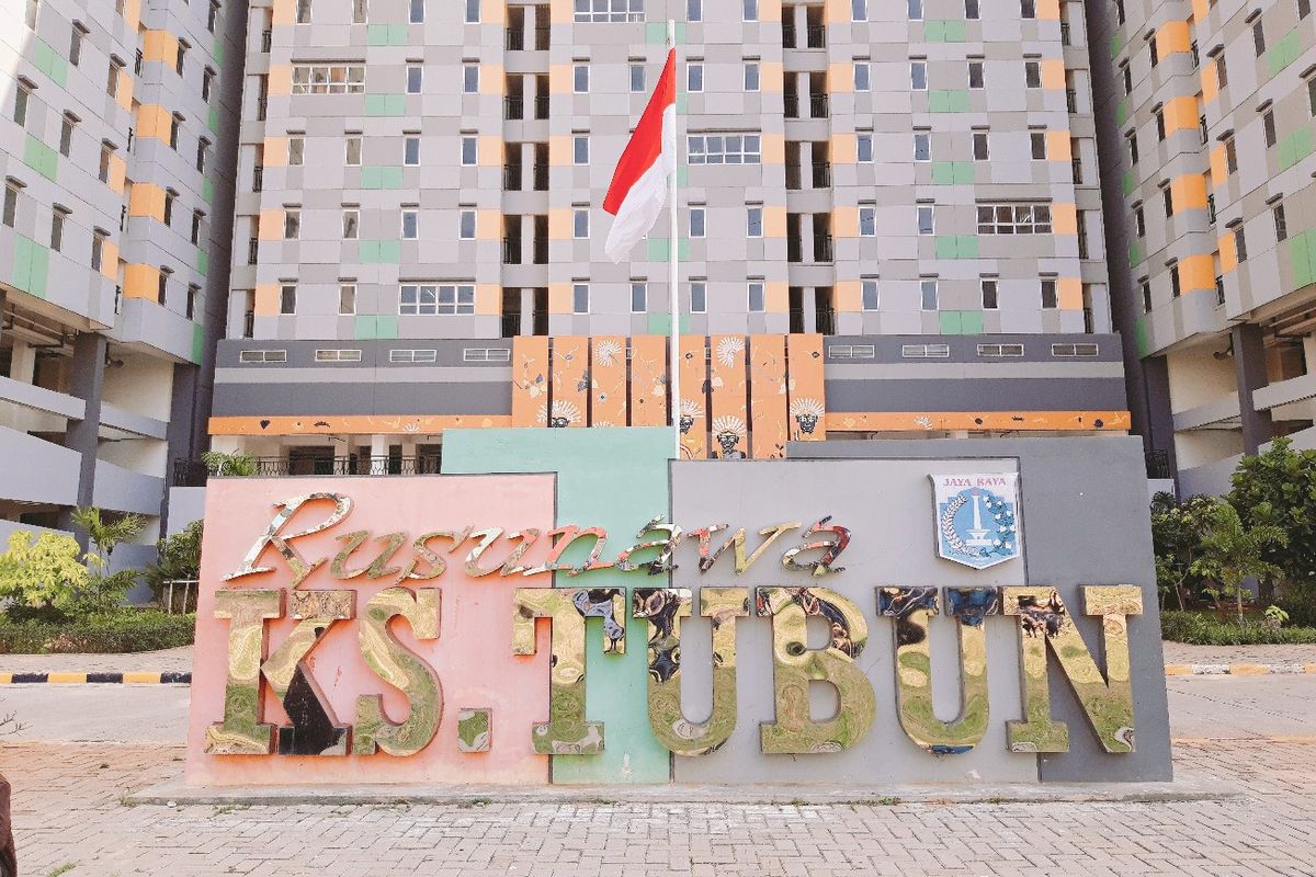 Rusunawa KS Tubun, Jakarta Barat, Selasa (25/6/2019)