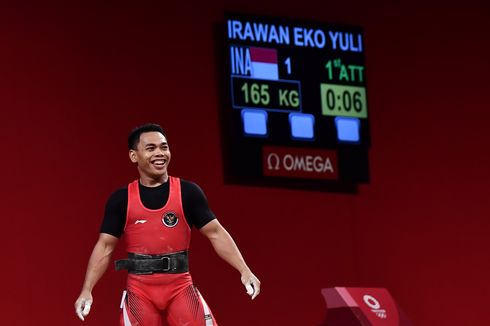 Jokowi Beri Bonus Rp 2,5 Miliar untuk Peraih Medali Perak Olimpiade Eko Yuli Irawan