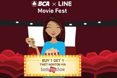 Nonton Film Lebih Hemat di BCA x LINE Movie Fest