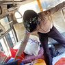 Polisi di Ambon Sita 500 Liter Miras dari Sejumlah Angkutan Umum Saat Gelar Razia Terminal