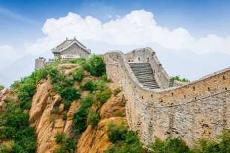Tembok besar China.