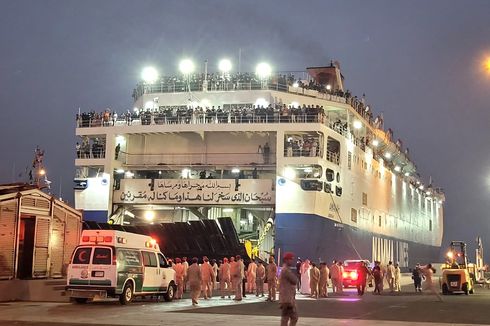 557 WNI yang Dievakuasi dari Sudan Tiba Selamat di Jeddah
