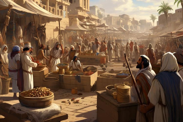 Ilustrasi penduduk Madinah