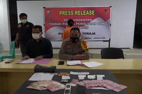 Nekat Belanja Pakai Uang Palsu, IRT di Tana Toraja Dibekuk Polisi