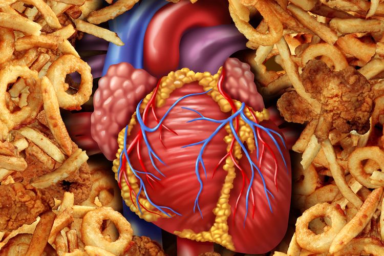 Ilustrasi pantangan penderita jantung bengkak, gorengan adalah salah satu makanan pantangan untuk penderita jantung bengkak. 