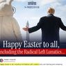 Pesan Paskah Trump Penuh Amarah kepada Biden dan Penganut Radikal Kiri