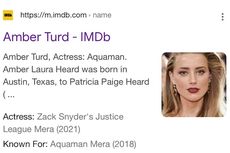 Nama Amber Heard Sempat Berubah Jadi Amber Turd di Situs IMDb