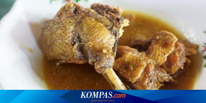 Liburan Di Yogya Cicipi Gurih Empuknya Opor Bebek Bu Yadi