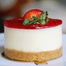 Resep Cheesecake No Bake dengan Rasa Stroberi