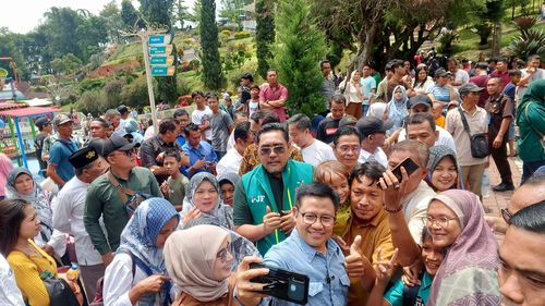 Sambangi Selecta di Kota Batu, Cak Imin Janji Kembangkan Ekowisata di Indonesia