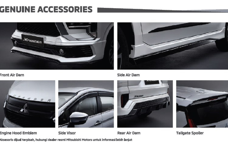 Aksesori resmi Xpander facelift