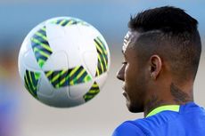 Ban Kapten Brasil Melilit di Lengan Neymar pada Olimpiade 2016