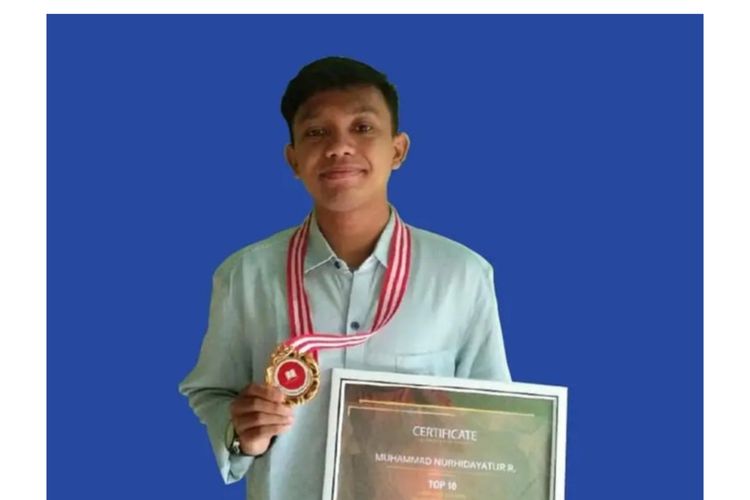 Muhammad Nurhidayatur Rozikin, alumnus ITK berhasil lolos beasiswa LPDP dalam sekali coba. 