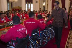 Atlet ASEAN Para Games Indonesia Dijamu Jokowi di Istana