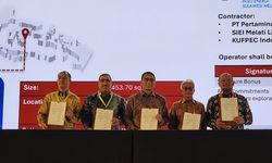 Konsorsium PHE, Sinopec, dan KUFPEC Tandatangani Kontrak PSC Wilayah Kerja Melati