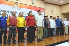 KPU dan Caleg Asal Jakarta Barat Bacakan Ikrar Komitmen Kampanye Damai