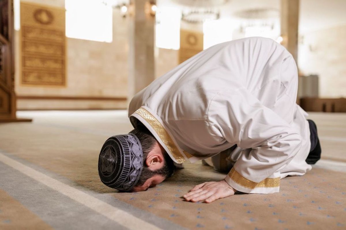Ilustrasi sholat dhuha